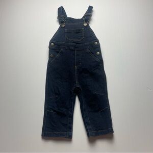 Hanna Andersson Blue Denim Overalls w/ Adjustable Straps